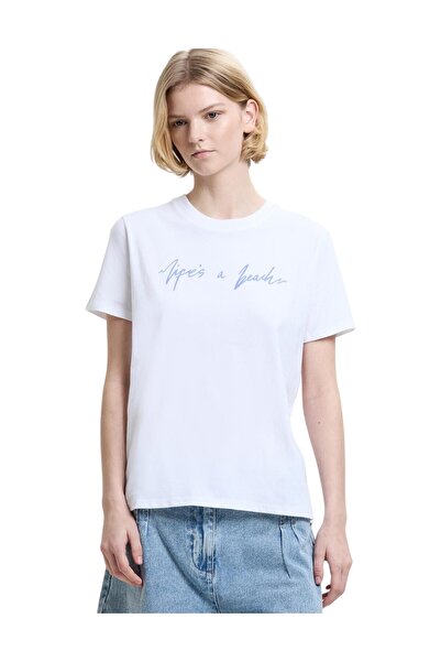 French Connection Women Life Is A Beach Printed T-Shirt