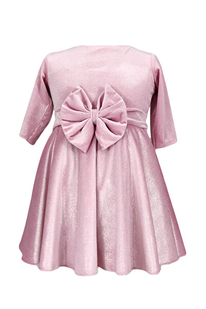 fantasialand Rochie eleganta pentru fete, model Cris, culoare roz
