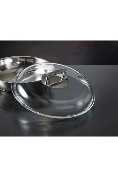 NO BRAND ROESLE Capac din borosilicat pentru tigaie de 24 cm
