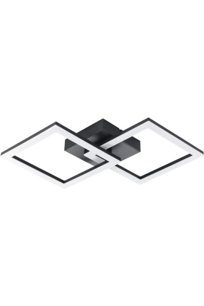 OEM Eglo Huerta-E 10W 2600 lumens integrated LED ceiling light, black