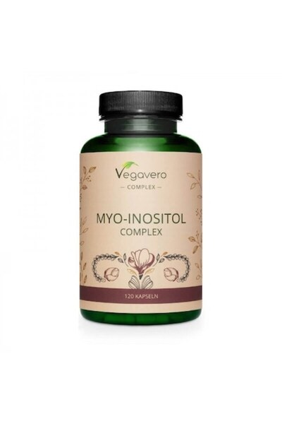 VEGAVERO Supliment alimentar, Complex de Mio-Inozitol, 120 capsule, 100% Vegan