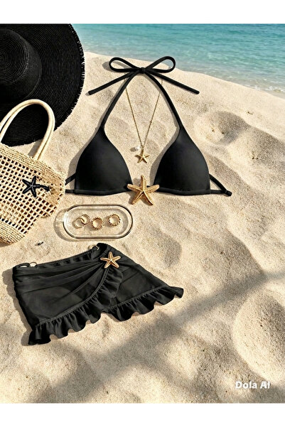 nuriçgiyim Nisanu Bikini Pareo Set