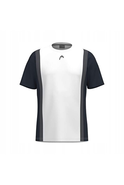 Head Tricou bărbătesc Club 25 tech- alb și bleumarin XL
