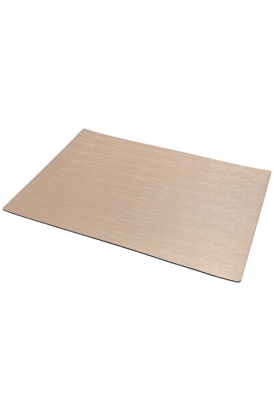 NO BRAND 6x Suport de masă decorativ auriu pentru bucătărie 43x30 cm