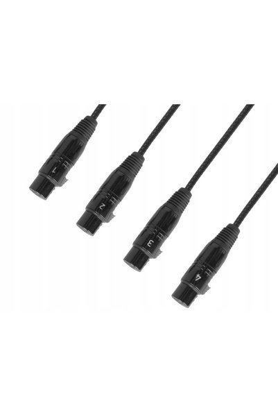NO BRAND K4CATBOXXF3 ADAPTOR AUDIO DMX ETHERCON RJ45 4x XLR CATBOX