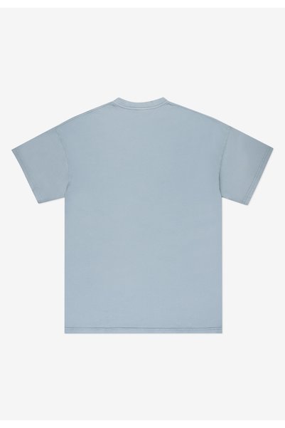PROSTO Tricou bărbătesc stil colegiu, albastru deschis, M