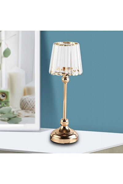 NO BRAND SUPPORT LUMINĂRĂ ÎNALT, ELEGANT, STRAȘOS, DECORATIV, TIP FELINAR, 38 CM