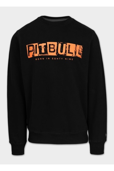NO BRAND Hanorac bărbătesc Pitbull negru, mărimea M