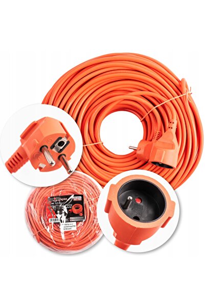 Kraft&dele Cablu prelungitor de grădină cu 3 fire, 20m, H05VV-F, pentru grădi...