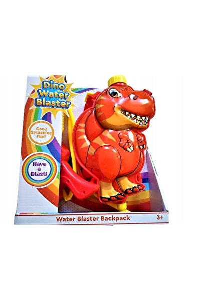 NO BRAND Pistol cu apă rucsac dinozaur T-Rex roșu