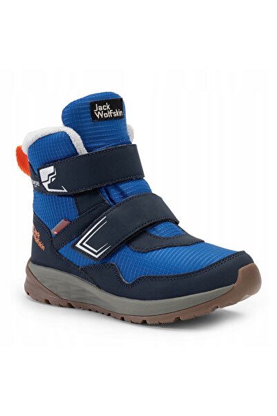 Jack Wolfskin Ghete copii Polar Bear-B Texapore Mid Vc cobalt proaspăt 29