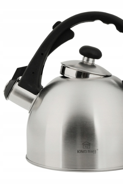 Kinghoff CEAINIC DIN OȚEL INOXIDABIL CU FLĂCĂRĂ DE SEMNALIZARE 2.0L KH-3324