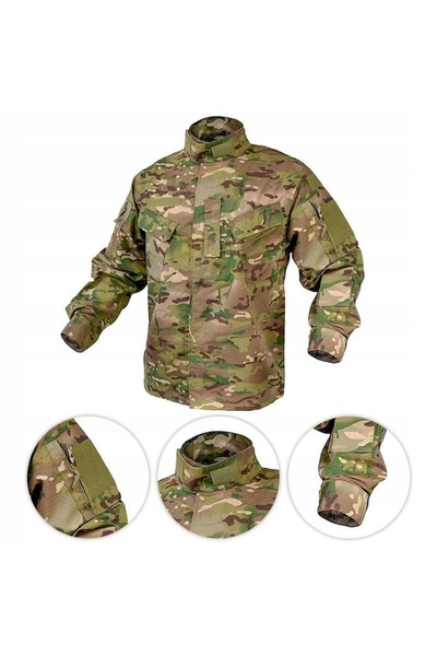 NO BRAND Hanorac militar de uniformă WZ10 Moro Rip-Stop - Camuflaj Multicam XXL