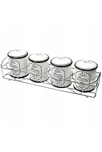 Maestro Set de 4 recipiente pentru condimente PARIS MAISON MR-20030-04cs