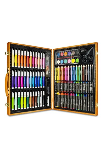 NO BRAND Master Painter – set creativ mare pentru pictură, în valiză, cu 150 ...