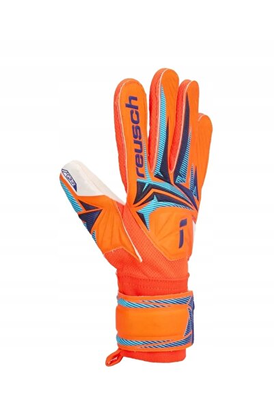 Reusch Mănuși de portar pentru copii Attrakt Grip Junior, portocalii