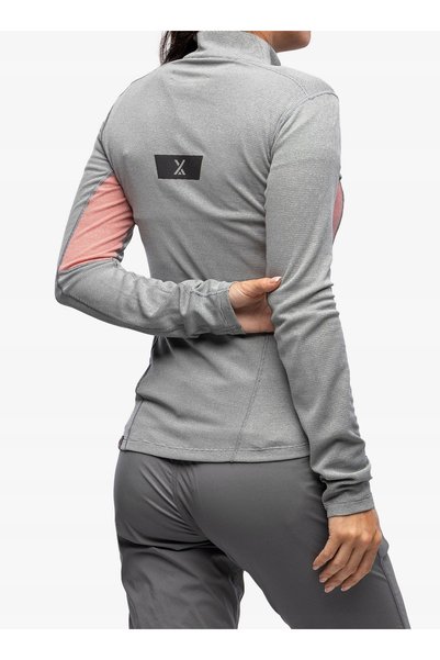 Berghaus Bluză de damă MTN Guide LS HZ - negru intens/roz goji 16 (XL)