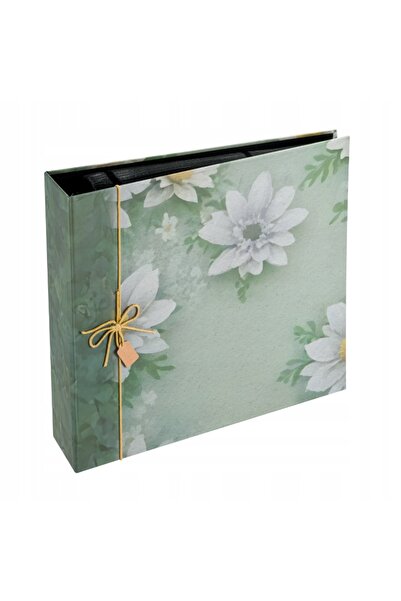 NO BRAND Album de buzunar pentru 500 de fotografii 10x15, cu design floral, d...