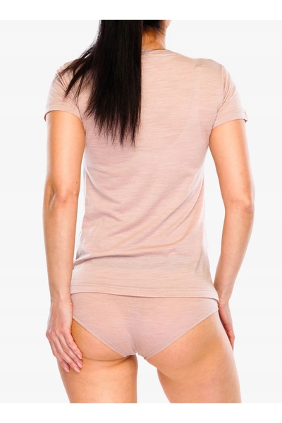 NO BRAND Tricou Merino de damă Sensor Merino Air Hills SS Tee - roz prăfuit XL