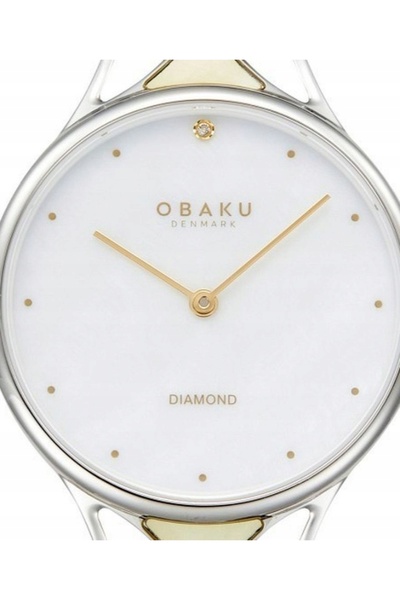 NO BRAND Ceas de damă Obaku Diamond Obaku-V302LXCWMC