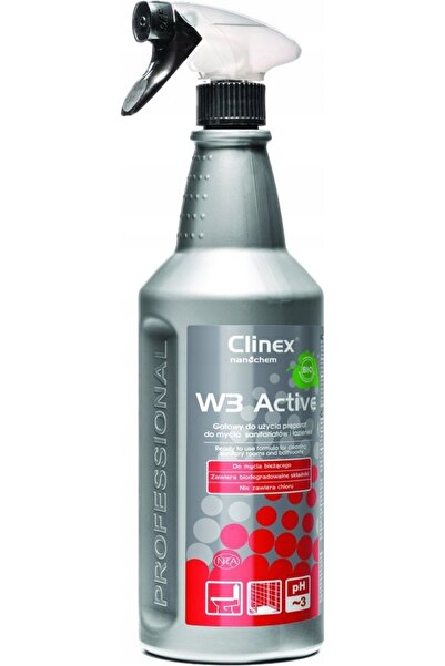 Clinex W3 ACTIVE BIO DO MYCIA WANIEN ARMATURY - 1L x4