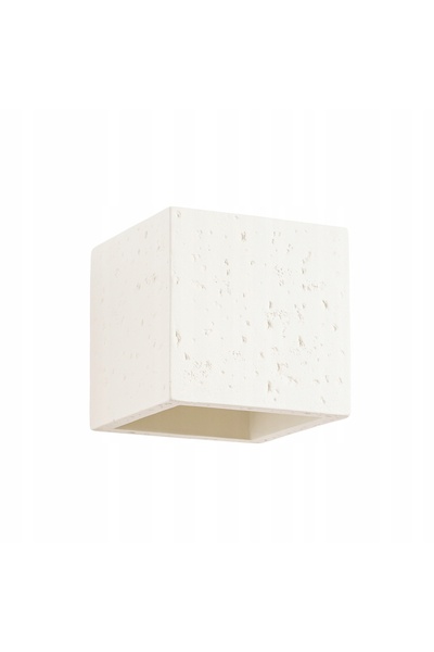 NO BRAND Sollux Lighting QUAD aplică de perete din beton bej 1xG9 8W IP20