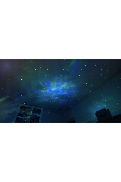 NO BRAND Proiector laser stelar Astronaut, difuzor Bluetooth, 8 tonuri, telec...
