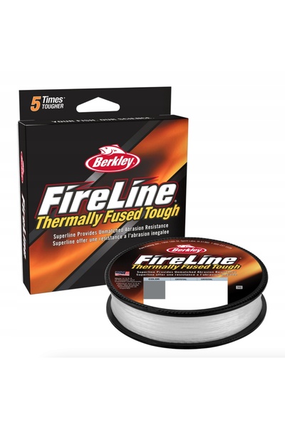 NO BRAND Plecionka Berkley Fireline Fused Original 0,12mm 150m Cristal Diamet...