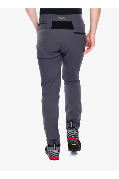 La Sportiva Pantaloni Machina Tech - onyx/roșu munte L