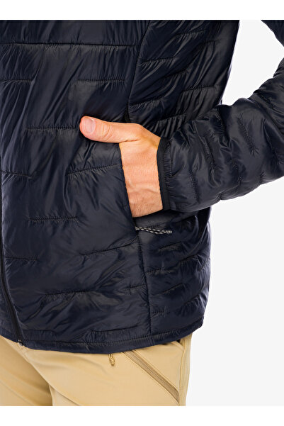 Patagonia Geacă Micro Puff cu glugă - neagră XL