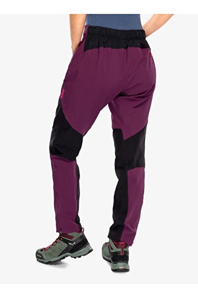 NO BRAND Pantaloni de trekking pentru femei Rab Torque Pants - culoare mulber...
