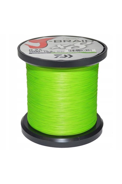 NO BRAND DAIWA J-BRAID CHARTREUSE 0.35mm - 1500m Fir textil
