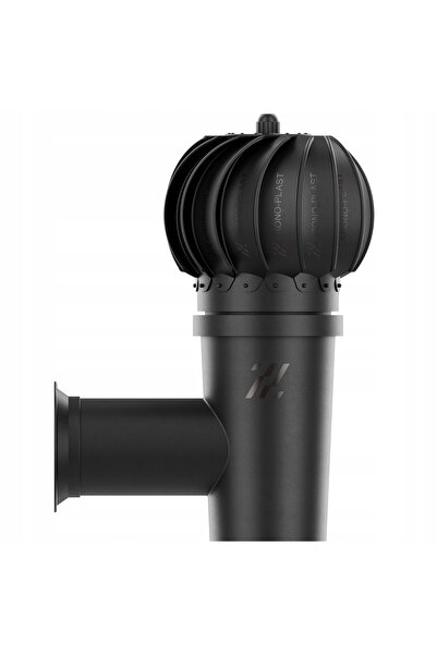NO BRAND Aerisire laterală rotativă fi110 NEGRU 9005