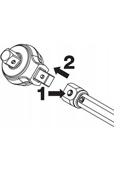 HAZET 6402 clichet bidirecțional cu priză de 3/8 " 9x12mm 120Nm
