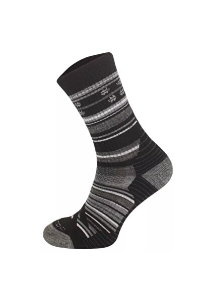 NO BRAND Șosete outdoor ClimaComfort 55% MERINO termoactive, negre, 35-38