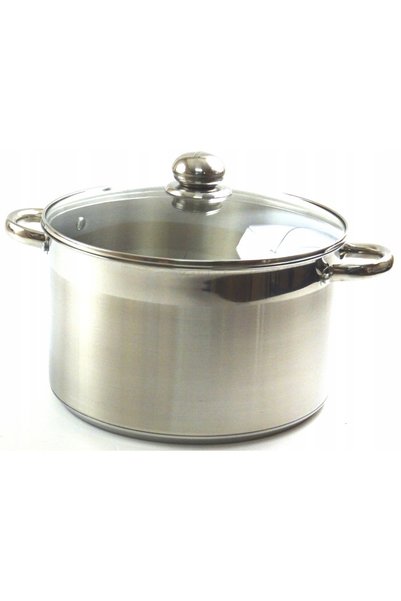 NO BRAND Oală cu capac 23.8L / 38CM
