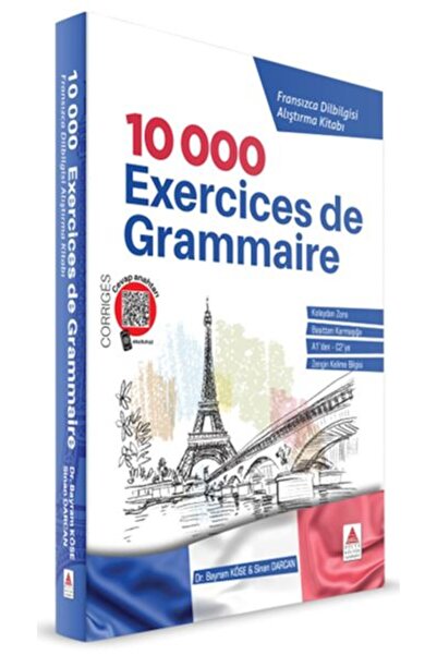 Karınca Yayınları 10 000 Exercices de Grammaire Fransızca Dilbilgisi Alıştırma Kitabı