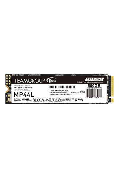 team group Disc SSD MP44L 500 GB M.2 PCIe
