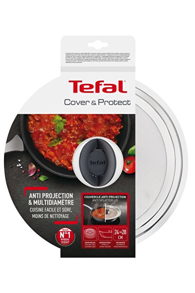 TEFAL Capac și protecție pentru oală/tigaie din oțel inoxidabil Ø 24-28cm