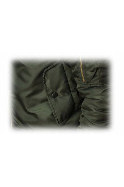 NO BRAND Jachetă militară de pilot US ARMY Flyers MA-1, stil baseball, verde ...