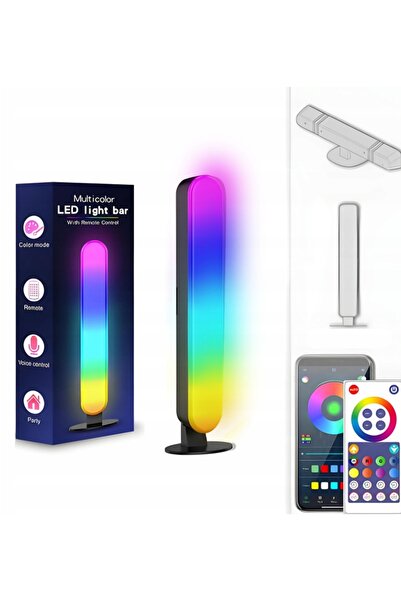 NO BRAND Lampă de birou LED RGB pentru gaming, pentru desktop, cu 63 de modur...
