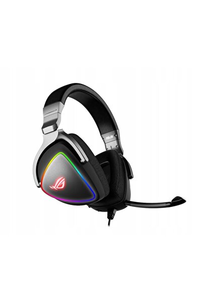 ASUS Căști de gaming ROG Delta RGB cu microfon USB DAC HI-FI ESS 9218