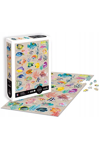 NO BRAND Calypto: Puzzle 500 piese. Pește Exotic 7314