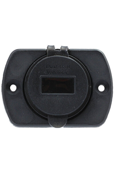 NO BRAND PRIZĂ DE ÎNCĂRCARE 2x USB 2.1A 1A + VOLTMETRU