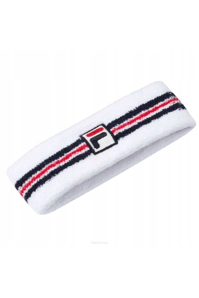 FILA Bentiță de tenis pentru cap, Jacob albă