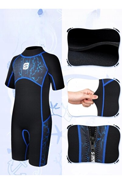 NO BRAND Summshall Costum de neopren de 2.5mm pentru copii r. L