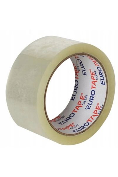 NO BRAND Bandă adezivă transparentă lată Dalpo 48 mm lungime 55 m 1 buc.