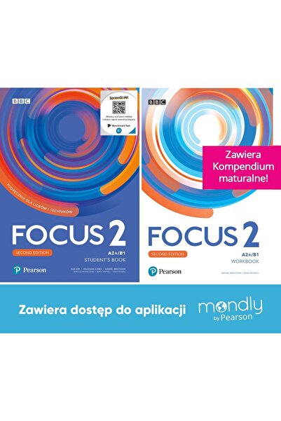 NO BRAND Focus Ediția a doua 1. Manualul elevului + caiet de lucru Praca zbio...