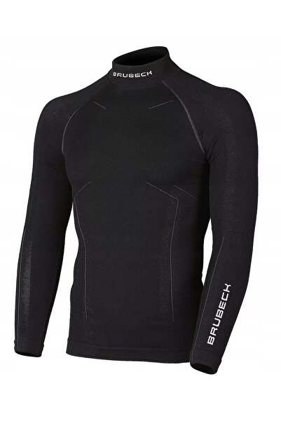 Brubeck Bluză termoactivă bărbați Extreme Wool merino negru M
