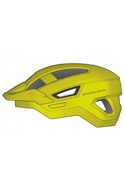 NO BRAND Endura Hummvee cască de bicicletă galbenă - L/XL (58-63cm)